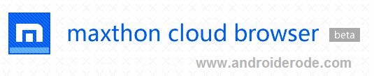 Maxthon Cloud browser